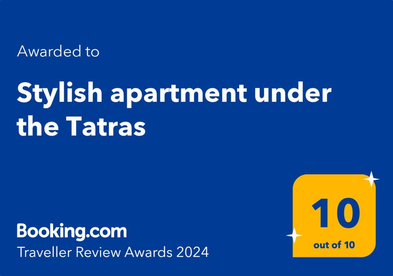 Stylish Apartment Under The Tatras Štrba Exterior foto